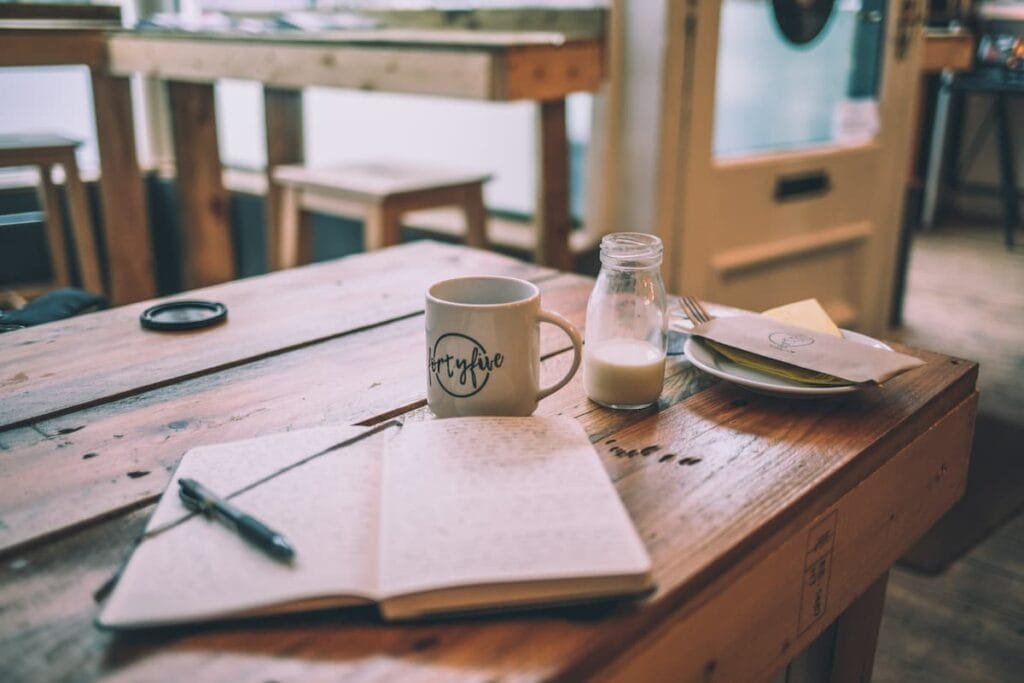 Food journal used to track acid reflux triggers
