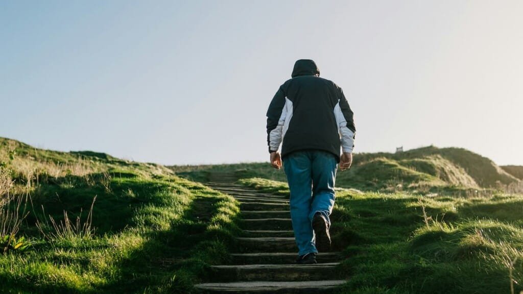 Winded climbing stairs — early sign of declining lung health