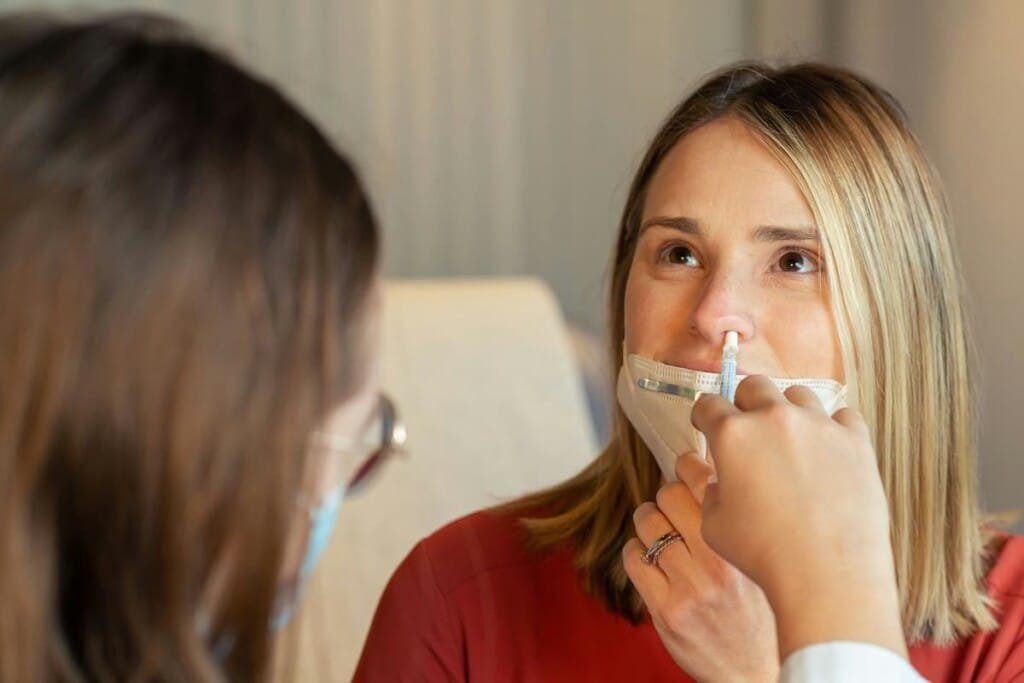 nasal congestion from decongestant spray